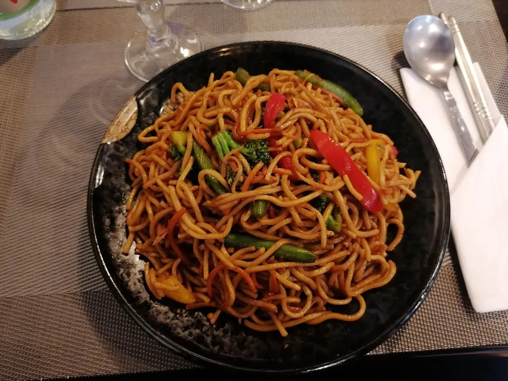 Nouilles Sautées Aux Légumes